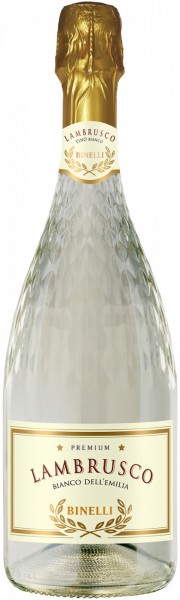 Игристое вино "Binelli Premium" Lambrusco Bianco Amabile, Dell’Emilia IGT
