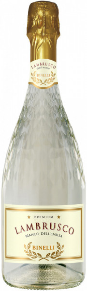 Игристое вино "Binelli Premium" Lambrusco Bianco Secco, Dell'Emilia IGT