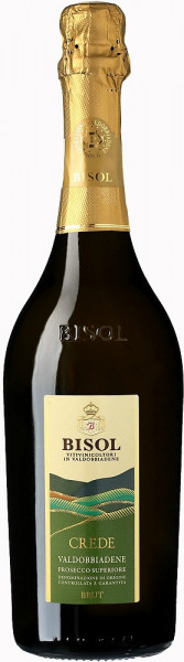 Игристое вино Bisol, "Crede" Prosecco di Valdobbiadene Superiore DOCG