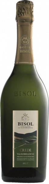 Игристое вино Bisol, "Crede", Prosecco di Valdobbiadene Superiore DOCG, 2013