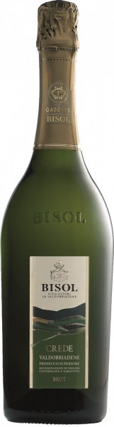 Игристое вино Bisol, "Crede", Prosecco di Valdobbiadene Superiore DOCG, 2014