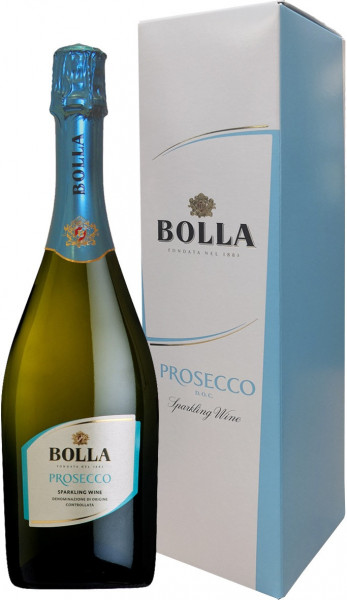 Игристое вино Bolla, Prosecco DOC Extra Dry, gift box