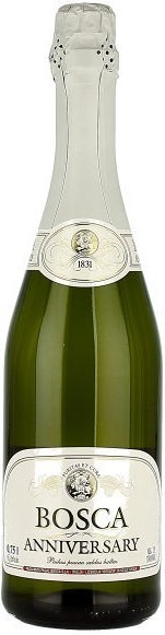 Игристое вино "Bosca Anniversary" Semi-Sweet, White Label, 1.5 л