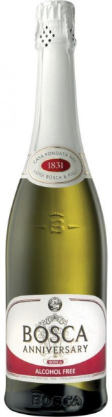 Игристое вино "Bosca Anniversary" White Alcohol Free