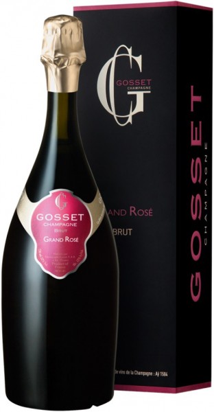 Игристое вино Brut Grand Rose, gift box