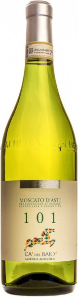 Игристое вино Ca'del Baio, "101" Moscato d'Asti DOCG, 2022