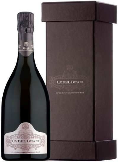 Игристое вино Ca' del Bosco, Cuvee Annamaria Clementi Rose Extra Brut, Franciacorta DOCG, 2005, gift box