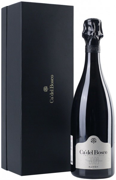 Игристое вино Ca' del Bosco, "Saten", Franciacorta DOCG, 2009, gift box