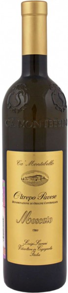 Игристое вино Ca' Montebello, Moscato, Oltrepo Pavese DOC, 2013