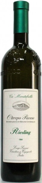 Игристое вино Ca' Montebello, Riesling, Oltrepo Pavese DOC, 2013