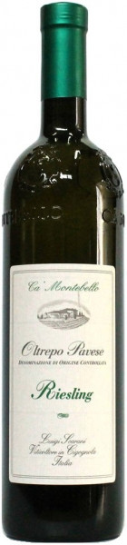 Игристое вино Ca' Montebello, Riesling, Oltrepo Pavese DOC, 2022