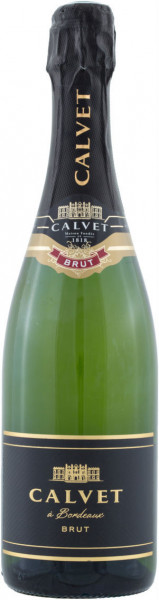 Игристое вино Calvet, Cremant de Bordeaux AOP Brut, 2020