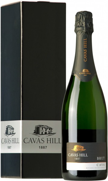 Игристое вино Cavas Hill Cava Reserva Oro Brut DO, gift box