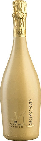 Игристое вино "Cavatina" Moscato Spumante Sweet, gold bottle