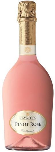 Игристое вино "Cavatina" Pinot Rose, bottle "Atmosphere"