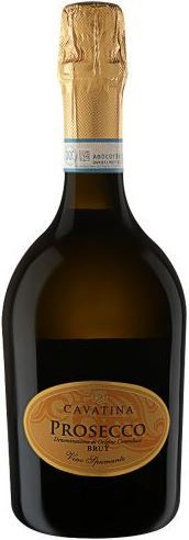 Игристое вино "Cavatina" Prosecco DOC Brut, bottle "Atmosphere"