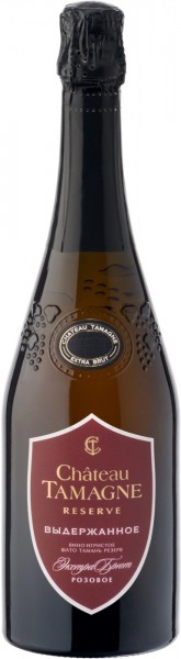 Игристое вино "Chateau Tamagne" Reserve Extra Brut Rose