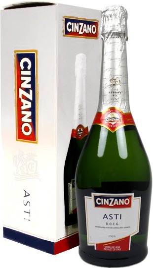 Игристое вино Cinzano, Asti Spumante DOCG, gift box