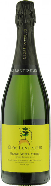 Игристое вино Clos Lentiscus, Blanc Brut Nature, 2014