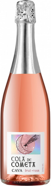 Игристое вино "Cola de Cometa" Cava Rose Brut