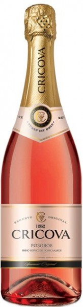 Игристое вино "Cricova" Rose Semi-Sweet