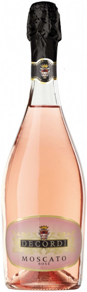 Игристое вино "Decordi" Moscato Rose