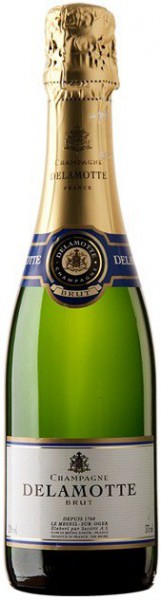 Игристое вино Delamotte, Brut, Champagne AOC, 0.375 л