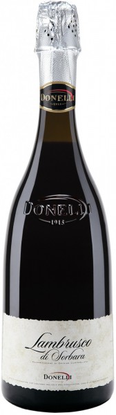 Игристое вино Donelli, Lambrusco di Sorbara DOC Brut
