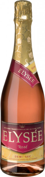 Игристое вино "Elysee" Rose Demi-Sec