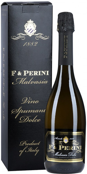 Игристое вино "F&Perini" Malvasia Dolce, gift box