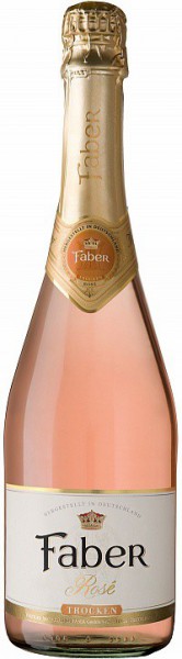 Игристое вино "Faber" Rose dry, 0.2 л