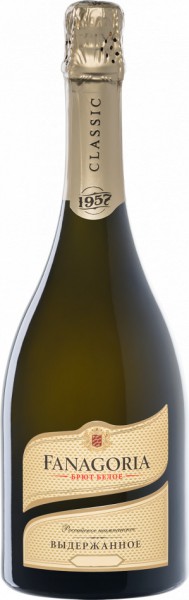 Игристое вино "Fanagoria" Brut Blanc Aged, 2014