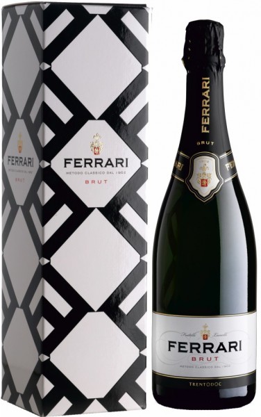 Игристое вино Ferrari Brut, Trento DOC, box, 1.5 л