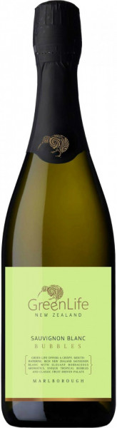 Игристое вино "GreenLife" Sauvignon Blanc Bubbles