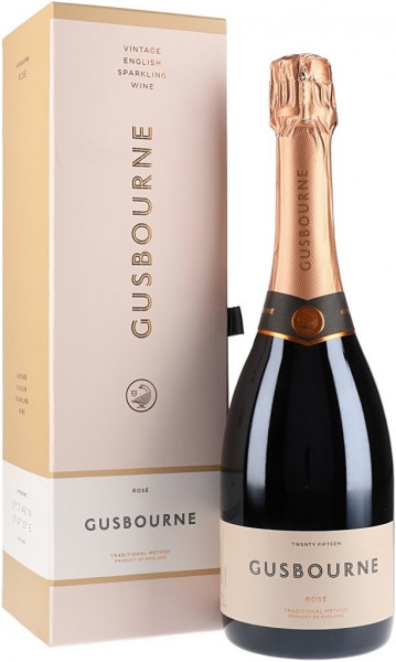 Игристое вино Gusbourne, Rose, 2015, gift box