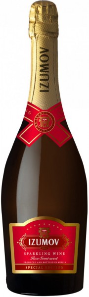 Игристое вино Izumov "Special Edition" Rose Semi-sweet