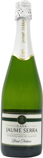 Игристое вино Jaume Serra, Cava Brut Nature DO, 0.375 л