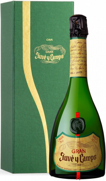 Игристое вино Juve y Camps, "Cava Gran", 2008, gift box