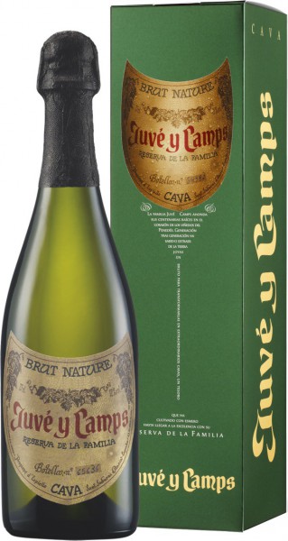 Игристое вино Juve y Camps, Cava "Reserva de la Familia", 2010, in gift box