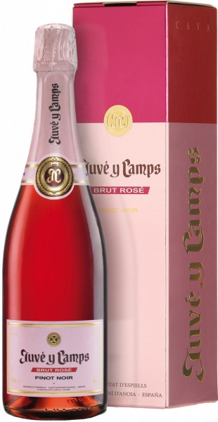 Игристое вино Juve y Camps, Cava Rosado, gift box