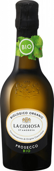Игристое вино "La Gioiosa" Prosecco DOC Bio, 0.375 л
