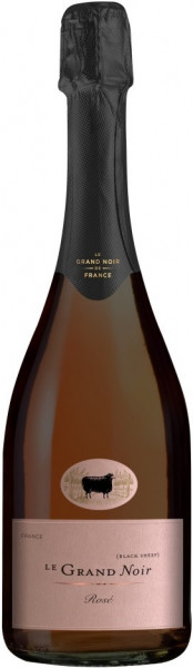 Игристое вино "Le Grand Noir" Rose Brut Reserve, Languedoc AOP
