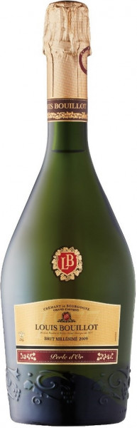 Игристое вино Louis Bouillot, "Perle d'Or" Millesime, Cremant de Bourgogne AOC, 2008