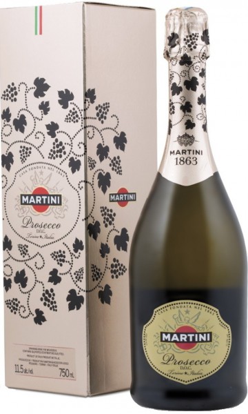 Игристое вино Martini Prosecco DOC, gift box