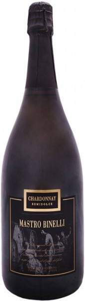 Игристое вино "Mastro Binelli" Chardonnay, 1.5 л