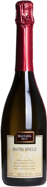 Игристое вино "Mastro Binelli" Malvasia Brut