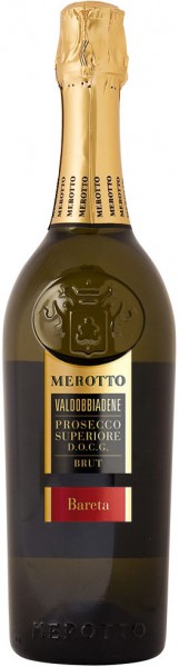 Игристое вино Merotto, "Bareta", Valdobbiadene Prosecco Superiore DOCG