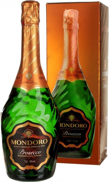 Игристое вино "Mondoro" Prosecco DOC, gift box