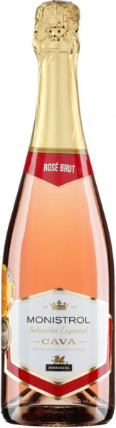 Игристое вино "Monistrol" Seleccion Especial Rose Brut, Cava DO