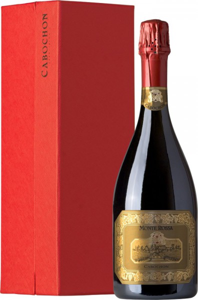 Игристое вино Monte Rossa, "Cabochon" Brut, 2005, gift box